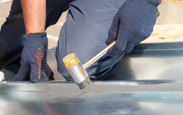 Long Meadow metal flat roofing repairs